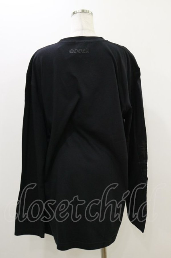 画像2: QOOZA / 東京喰種×QOOZA鈴屋什造 L/S TEE  ブラック H-25-10-21-2024-PU-TO-KB-ZI (2)