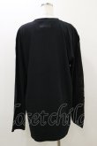 画像2: QOOZA / 東京喰種×QOOZA鈴屋什造 L/S TEE  ブラック H-25-10-21-2025-PU-TO-KB-ZI (2)