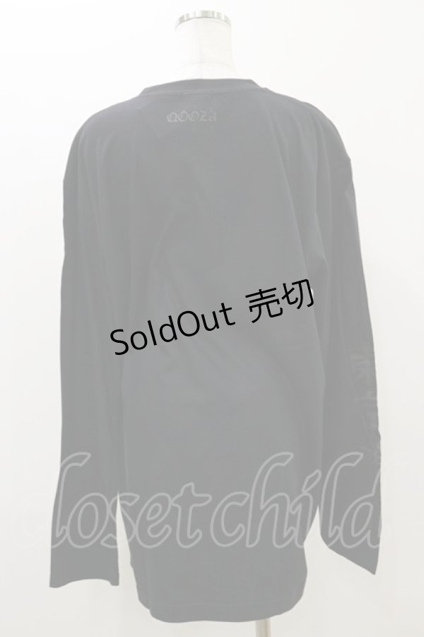 画像2: QOOZA / 東京喰種×QOOZA鈴屋什造 L/S TEE  ブラック H-25-10-21-2026-PU-TO-KB-ZI (2)