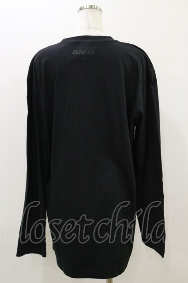 画像2: QOOZA / 東京喰種×QOOZA鈴屋什造 L/S TEE  ブラック H-25-10-21-2028-PU-TO-KB-ZY (2)