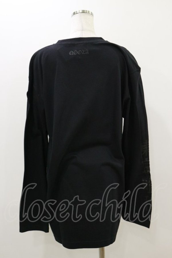 画像2: QOOZA / 東京喰種×QOOZA鈴屋什造 L/S TEE  ブラック H-25-10-21-2029-PU-TO-KB-ZS (2)