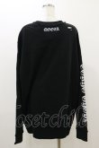 画像2: QOOZA / 東京喰種×QOOZA金木研 ダメージスウェット  ブラック H-25-10-21-2036-PU-TO-KB-ZI (2)