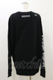 画像2: QOOZA / 東京喰種×QOOZA金木研 ダメージスウェット  ブラック H-25-10-21-2038-PU-TO-KB-ZH (2)