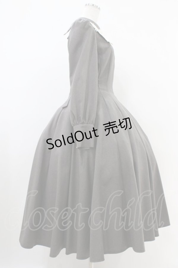 画像3: Innocent World / レイラワンピース L グレー×生成/Gray×Beige H-25-10-21-018-IW-OP-NS-ZH (3)