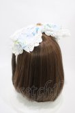 画像2: BABY,THE STARS SHINE BRIGHT / Versailles Rose Bouquet柄ジャンヌカチューシャ  ブルームーン H-25-10-21-003-BA-AC-NS-ZH (2)