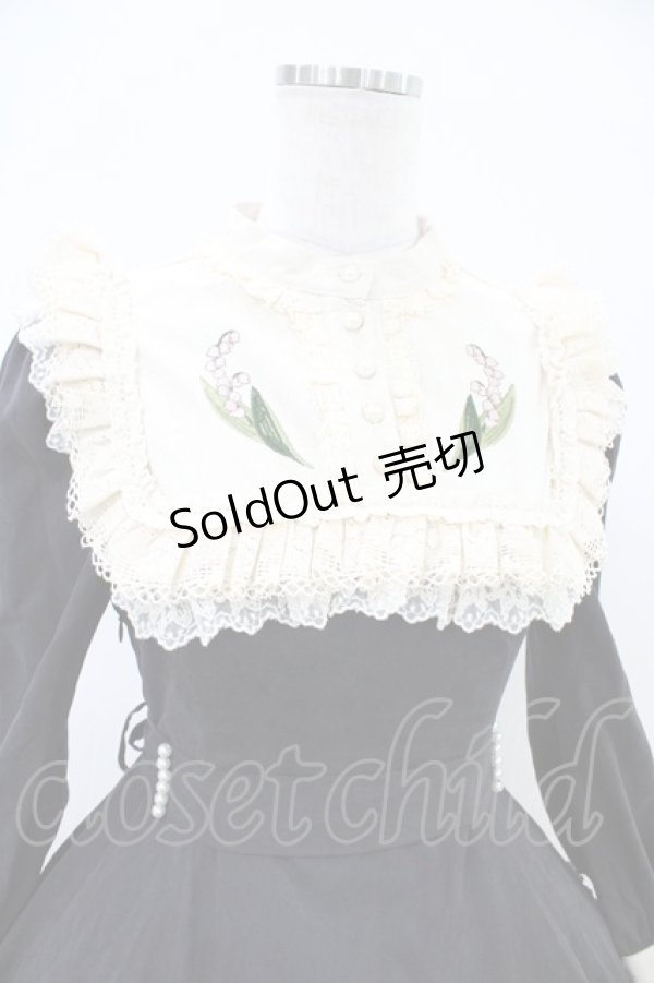 画像4: Hoshibako Works / すずらんのしおり ワンピース(ロング丈) XS ブラック H-25-10-21-019-LO-OP-NS-ZH (4)