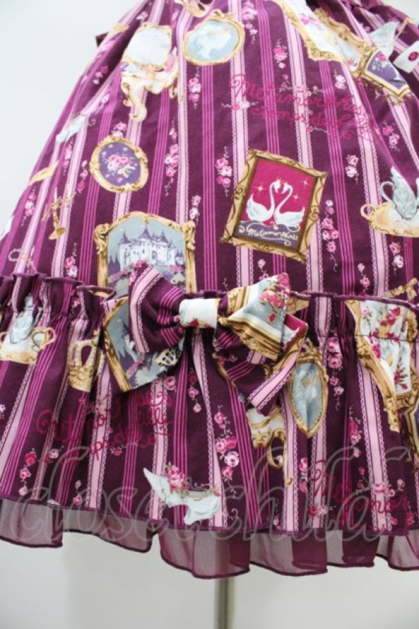 画像5: metamorphose / ロイヤルフレームワンピース Free ボルドー H-25-10-21-022-ME-OP-NS-ZH (5)