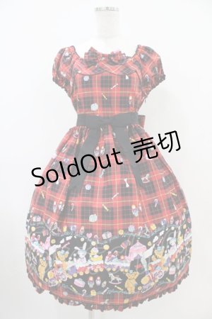 画像: metamorphose / Romantica Trainワンピース Free レッド H-25-10-21-023-ME-OP-NS-ZH