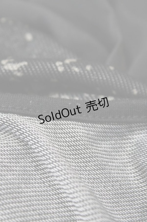 画像3: 【SALE】HELL CAT PUNKS / プリント切替バルーンワンピース  黒 H-25-10-22-025-PU-OP-KB-ZT231 (3)