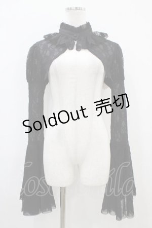 画像: abilletage / レースボレロ  ブラック H-25-10-22-036-GO-TO-KB-ZH