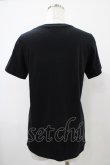 画像2: MILK / MILKロゴTee  ブラック×ホワイト H-25-10-22-042-ML-TO-KB-ZH (2)