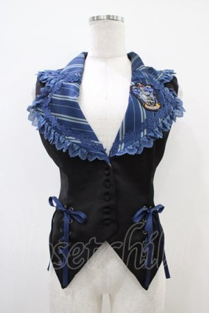 画像: ATELIER PIERROT / Harry Potter Lace-Up Vest  レイブンクロー H-25-10-22-006-EL-TO-KB-ZH