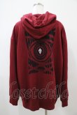 画像2: NieR Clothing / プリントプルパーカー  ボルドー H-25-10-22-054-PU-TO-KB-ZH (2)