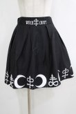 画像1: Restyle / SYMBOL SKIRT L ブラック×ホワイト H-25-10-22-1031-GO-SK-KB-ZH (1)