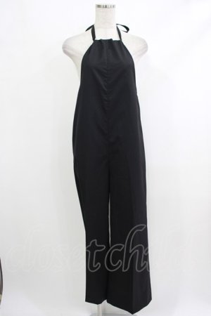 画像: alice auaa / ホルターサロペットパンツ 3（約9号） 黒 H-25-10-22-1044-AA-PA-KB-ZH