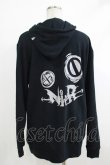 画像3: NieR CLOTHING / プリントプルパーカー XL 黒 H-25-10-22-1046-PU-TO-KB-ZH (3)