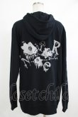画像3: NieR CLOTHING / プリントプルパーカー  黒 H-25-10-22-1052-PU-TO-KB-ZH (3)