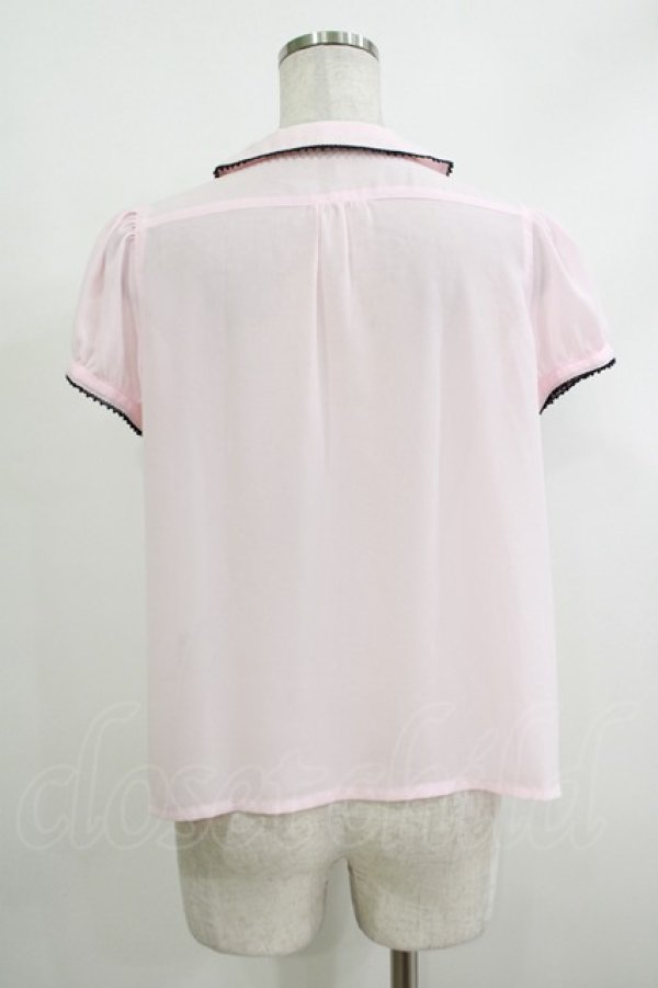 画像3: 【SALE】MILK / ROMANTIC ブラウス  ピンク H-25-10-22-1057-ML-BL-KB-ZH (3)