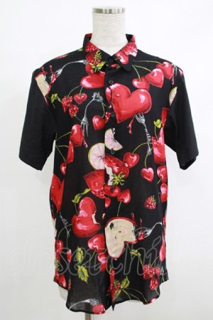 画像: MILKBOY / ラブベリーシャツ  ブラック H-25-10-22-1058-MB-BL-KB-ZH