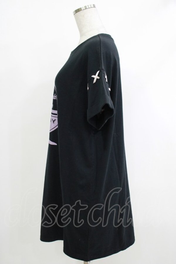 画像2: 【SALE】Candy Stripper / CHERRY BOMB CLUB ONE-PIECE  ブラック H-25-10-22-1066-PU-OP-KB-ZT388 (2)