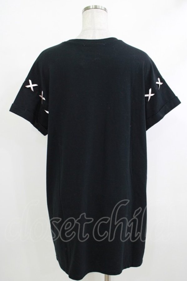 画像3: 【SALE】Candy Stripper / CHERRY BOMB CLUB ONE-PIECE  ブラック H-25-10-22-1066-PU-OP-KB-ZT388 (3)