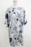 画像1: MILKBOY / Bunny play Tee XL グレーベース H-25-10-22-1067-MB-TO-KB-ZH (1)