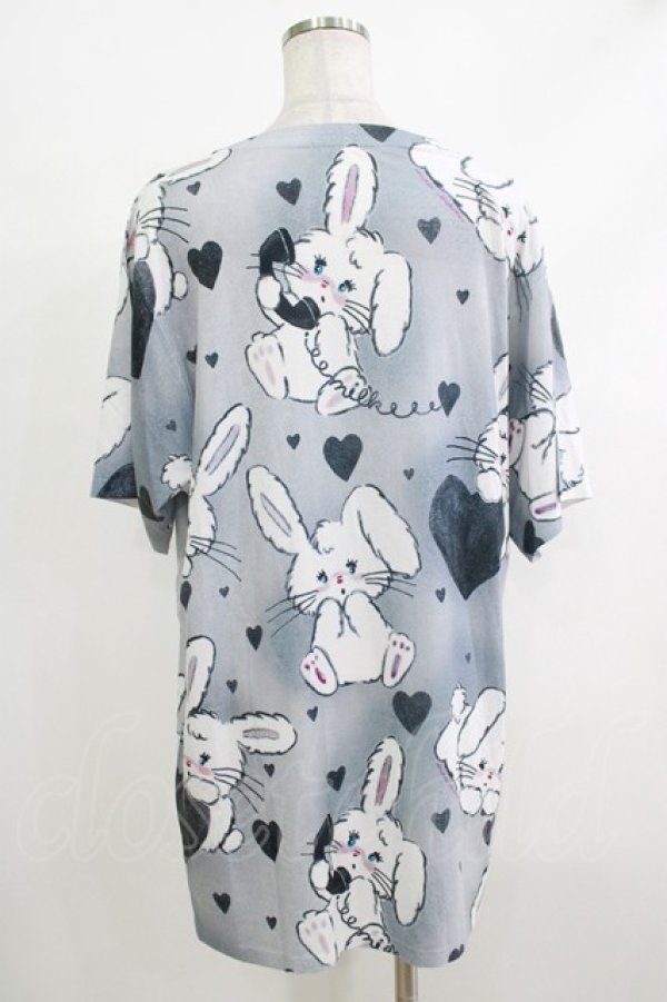 画像3: MILKBOY / Bunny play Tee XL グレーベース H-25-10-22-1067-MB-TO-KB-ZH (3)