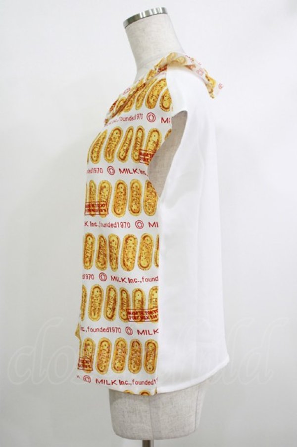 画像2: MILK / Biscottiブラウス  プレーンビスケット H-25-10-22-1071-ML-BL-KB-ZH (2)