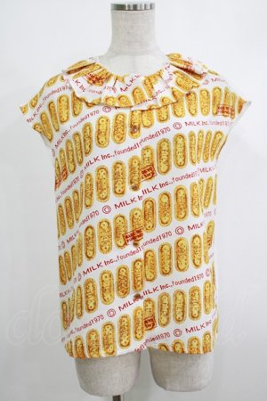 画像: MILK / Biscottiブラウス  プレーンビスケット H-25-10-22-1072-ML-BL-KB-ZH