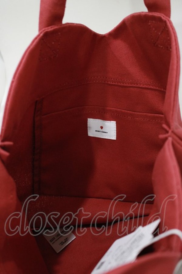 画像3: merry jenny / My Melody heart tote bag  レッド H-25-10-22-1074-LO-BG-KB-ZH (3)