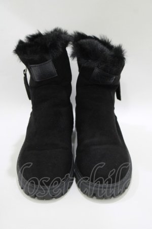 画像: NieR Clothing / ショートブーツ 38(約24.5〜25cm) ブラック H-25-10-22-1079-PU-SH-KB-ZH