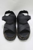 画像1: Dr.Martens （Getta Grip） / レザーストラップサンダル UK5(約24cm) ブラック H-25-10-22-1080-PU-SH-KB-ZH (1)