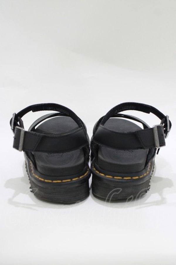 画像3: Dr.Martens （Getta Grip） / レザーストラップサンダル UK5(約24cm) ブラック H-25-10-22-1080-PU-SH-KB-ZH (3)