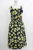画像1: Jane Marple / Lemon Limeストラップドレス M ネイビー H-25-10-22-1011-JM-OP-KB-ZH (1)