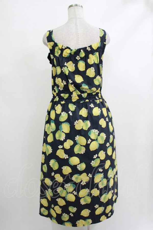 画像3: Jane Marple / Lemon Limeストラップドレス M ネイビー H-25-10-22-1011-JM-OP-KB-ZH (3)