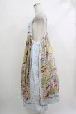 画像2: Jane Marple Dans Le Salon / La fete foraine apron dress M サックス H-25-10-22-1014-JM-OP-KB-ZH (2)