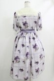 画像3: Melody BasKet / Violet laceスクエアカラーワンピース M バイオレット H-25-10-22-1023-LO-OP-KB-ZH (3)