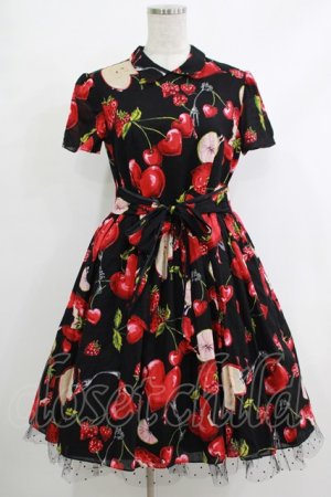 画像: MILK / ラブベリードレス  ブラック H-25-10-22-1026-ML-OP-KB-ZH