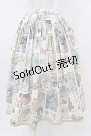 画像: Jane Marple / The Wizard of Ozタックプリーツスカート  アイボリー H-25-10-22-021-JM-SK-KB-ZH