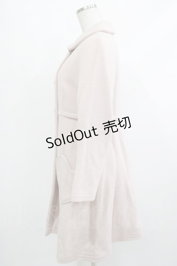 画像2: MILK / チェリーアンコート  ピンク H-25-10-23-1028-ML-CO-KB-ZH (2)