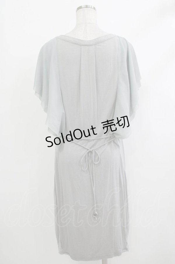 画像3: 【SALE】Rozen Kavalier / プリント刺繍カットソーワンピース  グレー H-25-10-23-1033-OO-OP-KB-ZT258 (3)