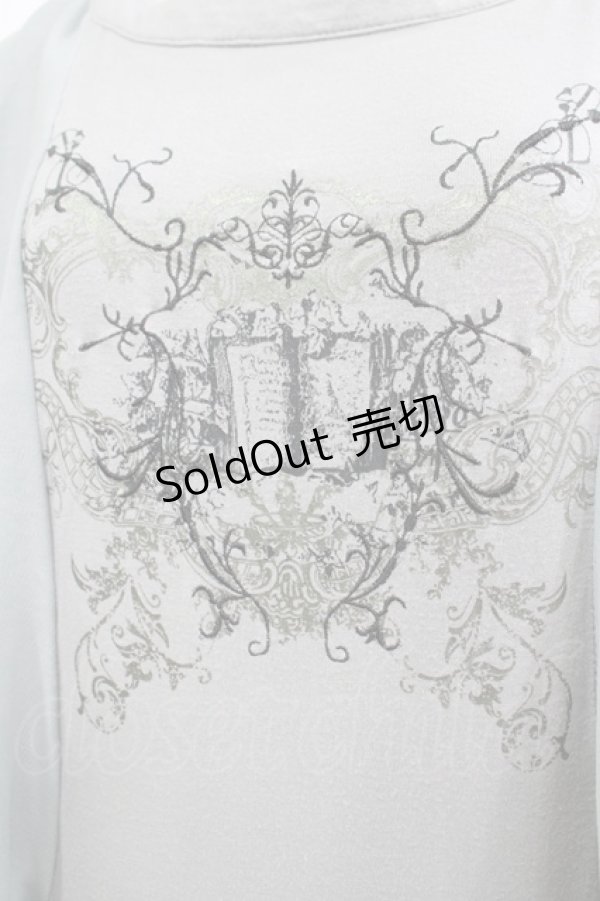 画像5: 【SALE】Rozen Kavalier / プリント刺繍カットソーワンピース  グレー H-25-10-23-1033-OO-OP-KB-ZT258 (5)