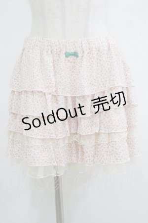 画像: Emily Temple cute / フラワーフリルキュロットパンツ  ピンク H-25-10-23-1037-ET-PA-KB-ZH