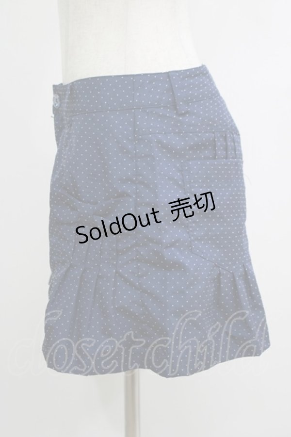 画像2: Emily Temple cute / リボンドットキュロットパンツ  ネイビー H-25-10-23-1043-ET-PA-KB-ZH (2)