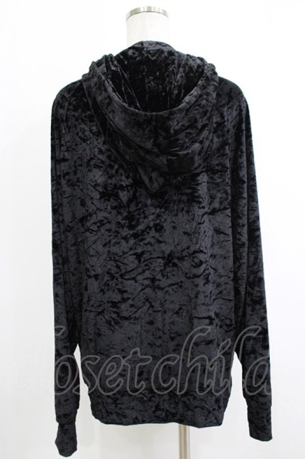 画像3: Deorart / 猫耳フード付きベロアZIPパーカー M 黒 H-25-10-23-1050-PU-TO-KB-ZH (3)