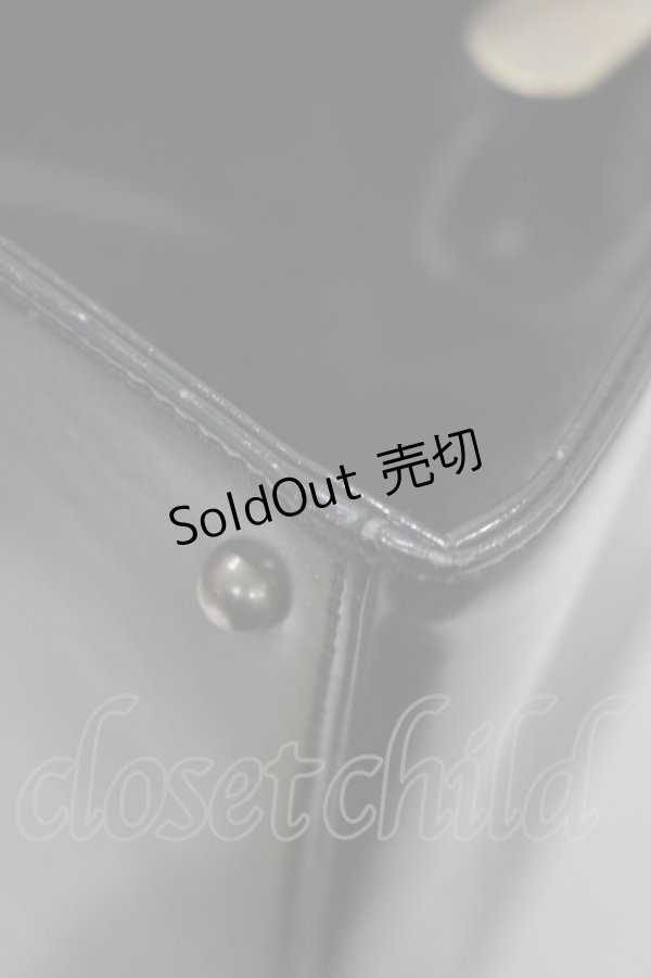 画像8: Jean Paul GAULTIER / ニューローズがま口ドクターバッグ  ブラック H-25-10-23-1056-GO-BG-KB-ZH (8)