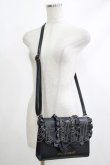 画像1: ATELIER PIERROT / Enchanted Corset Bag  ブラック H-25-10-23-1057-EL-BG-KB-ZH (1)