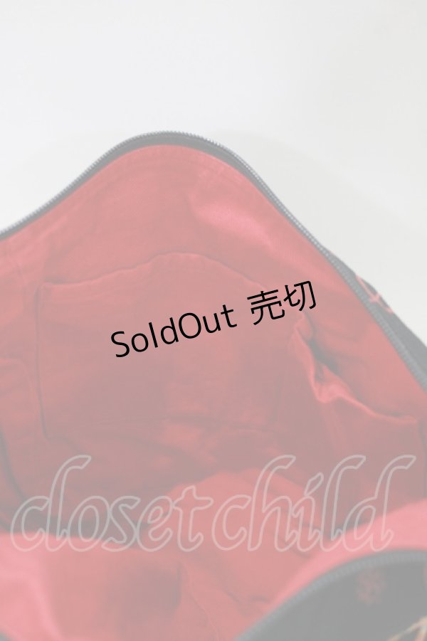 画像3: kikou / 和柄ショルダーバッグ  黒 H-25-10-23-1059-GO-BG-KB-ZH (3)