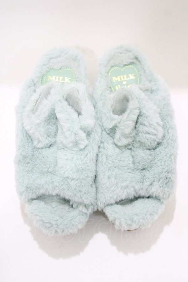 画像1: MILK / Bichetteミュール S サックス H-25-10-23-1068-ML-SH-KB-ZH (1)