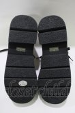 画像4: YOSUKE / 厚底レースアップブーツ S レッド H-25-10-23-1069-PU-SH-KB-ZH (4)